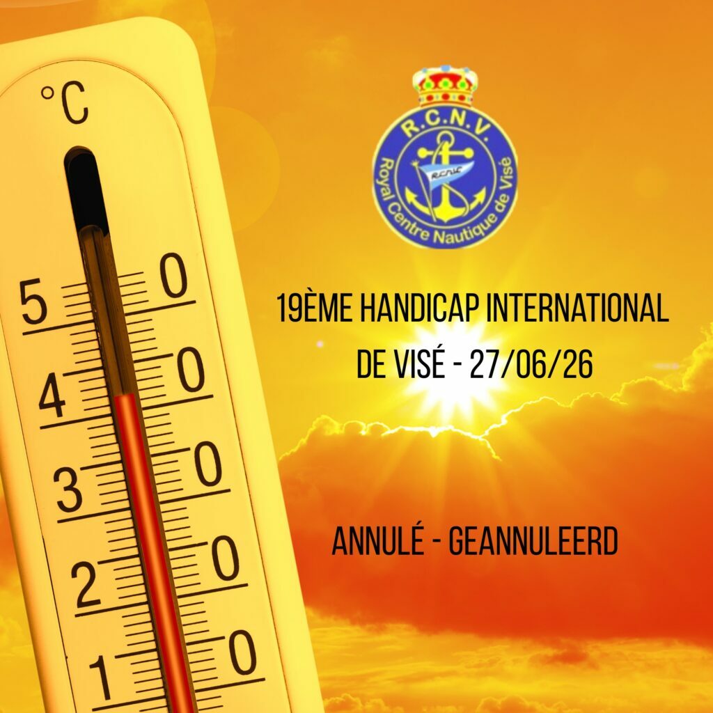 Annulation 19e Handicap International de VISE